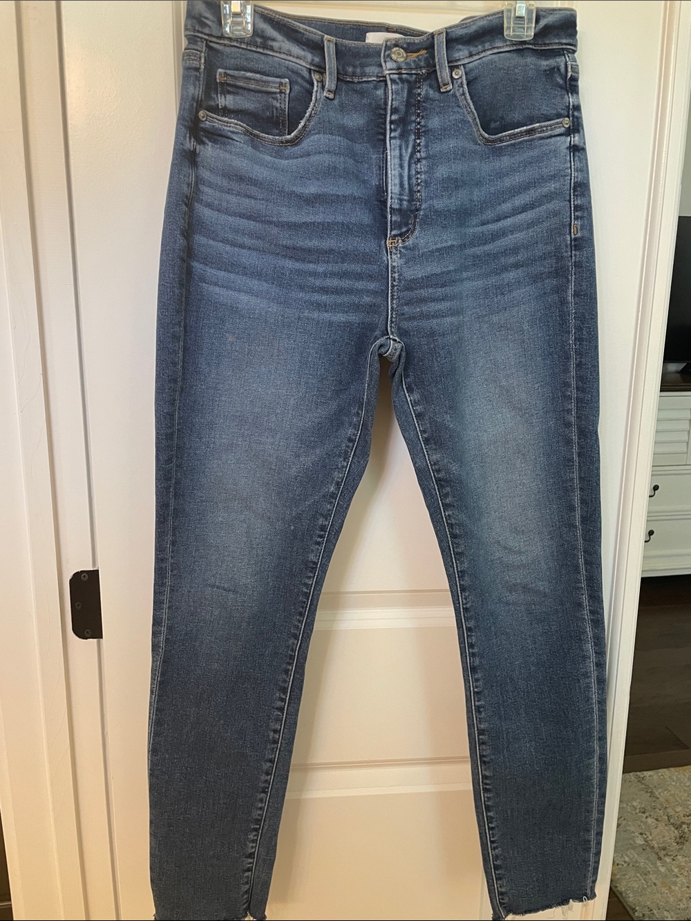 LOFT Midnight Blue Skinny Jeans